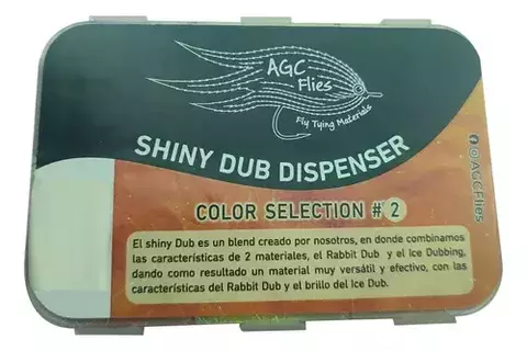 SHINY DUBBING DISPENSER 6 COLORES - AGC FLIES - comprar online