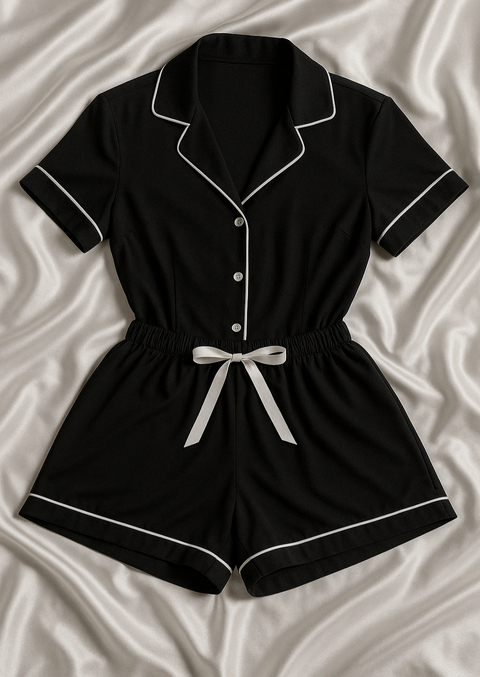 Pijama Comfort Dreams (Preto) - comprar online