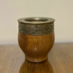 Mate Hornero - Algarrobo Cincelado - comprar online