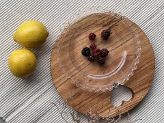 Jogo Prato Sobremesa Flor - comprar online