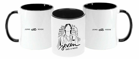 Caneca Jung Kook - Seven Days a Week | BTS - comprar online