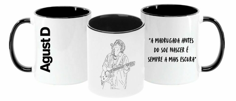 Caneca August D - Suga BTS - Frase inspiradora - comprar online
