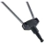 Antena V dupla com cabo coaxial SKU 15018 na internet