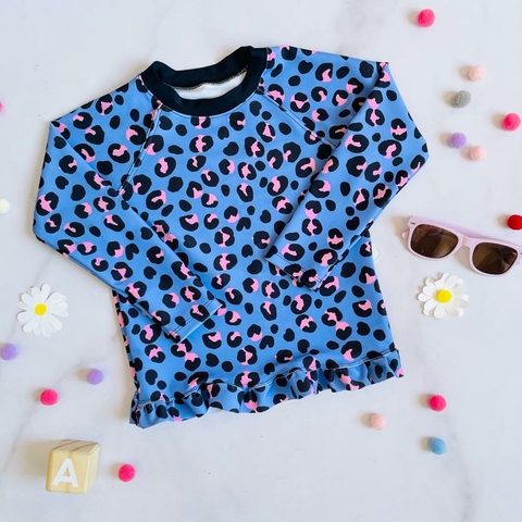 Remera de Agua Blue Animal