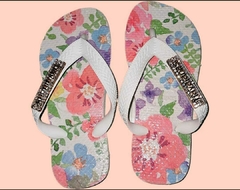 Chinelos Flores do Jardim (Infantil) - comprar online