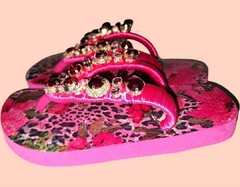 Chinelo Pantera Glam (Infantil) - comprar online