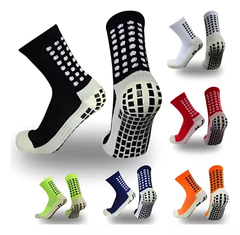 3 PARES DE MEIAS ANTIDERRAPANTES ESPORTE