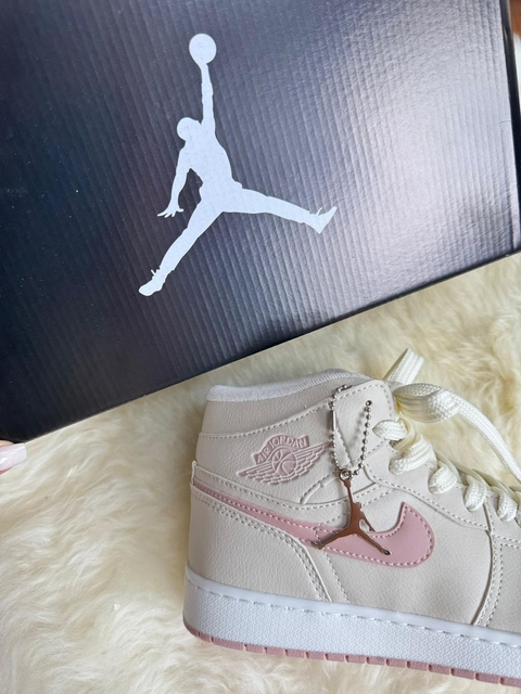 BOTA JORDAN CHICAGO PRIME BEGE/ROSÊ