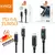 Cabo Turbo Kaidi KD-100CL Tipo-C para iPhone 6A – Carregamento Rápido com Display Digital - SHOPPING DAS CAPINHAS