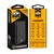 Power Bank PowerFit 5000mAh – Carregador Portátil Compacto com Entradas Type-C e V8 + Proteção Contra Sobretensão - loja online