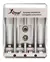 Carregador de Pilhas Recarregáveis Knup KP-511AB Bivolt — AA, AAA e 9V com Indicador de Carga - SHOPPING DAS CAPINHAS
