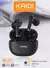 Fone Bluetooth Sem Fio KAIDI KD-767 com TWS e Estojo de Carga na internet