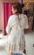 Vestido Curto Boho Chic - Flor de Cactus - Moda Alternativa