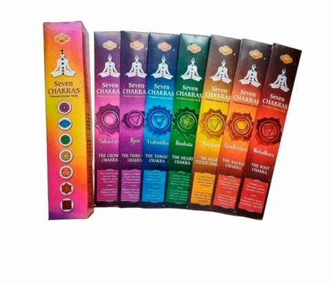 Sahumerios SEVEN CHAKRAS SAC
