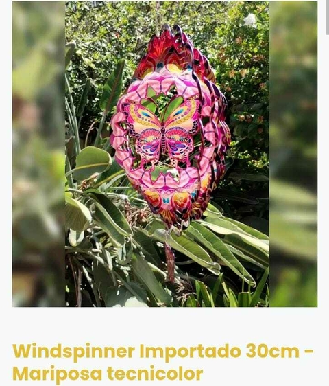 Windspinner importado color MARIPOSA