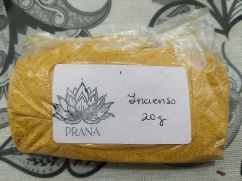 Incienso en polvo para sahumar