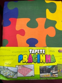 Tapete Pracinha Quebra Cabeça 130x150 - Acolher  e Brincar