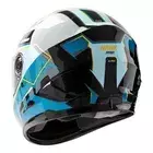 Casco Integral Hawk Rs1 Alpha Azul/verde - tienda online