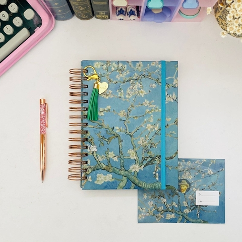 Caderno Wire-o Amendoeira em Flor - comprar online