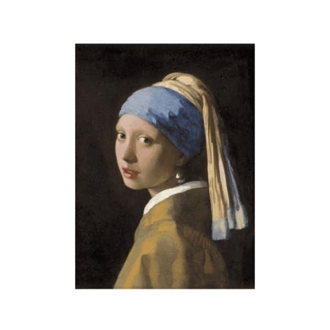 Caderneta História da Arte – Moça com Brinco de Pérola Vermeer - comprar online