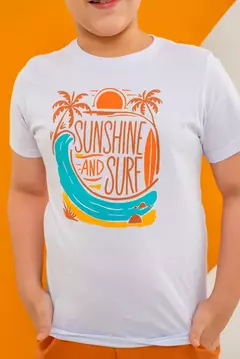 Conjunto Moletom Premium Sunshine And Surf Branco na internet
