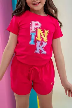 Conjunto Básico Rosa Pink - loja online