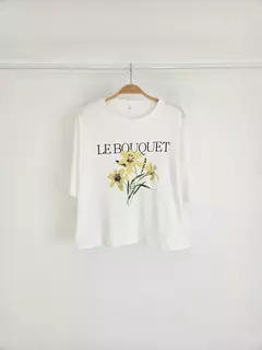 REMERA BOUQUET CROP - comprar online