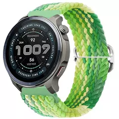 Pulseira trançada de nylon de 20mm 22mm para amazfit balance 2/1 samsung watch - comprar online