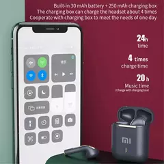 XIAOMI-J18 TWS Auscultadores sem fios Bluetooth com microfone, auriculares origi - comprar online