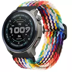 Pulseira trançada de nylon de 20mm 22mm para amazfit balance 2/1 samsung watch - loja online