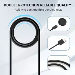 Carregador de relógio para amazfit bip 6 cabo de carregamento rápido magnétic - comprar online