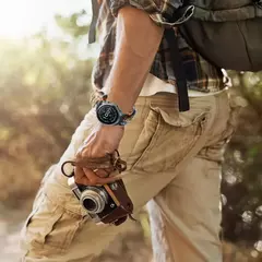 Pulseira trançada de nylon de 20mm 22mm para amazfit balance 2/1 samsung watch - loja online
