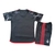 Kit Infantil Flamengo III 24/25 - Adidas - Cinza com detalhes em vermelho - comprar online