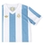 Camisa Seleção Argentina Edição Comemorativa 25/26 - Torcedor Adidas Feminina - Branca com listras em azul na internet