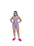 Pijama Americano Liso de Alcinha | Lavanda com Rosa - Use Diamantes