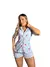 Pijama Americano Estampado | Listrado Azul Bebê - comprar online