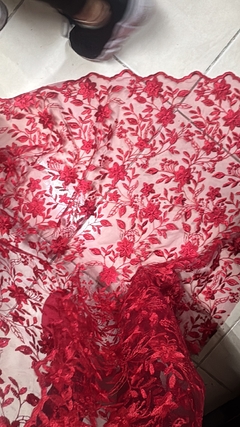 Tule bordado - Classe a tecidos