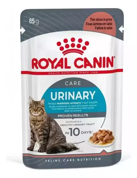 Royal Canin Feline Care Nutrition Gato Urinary - Pouch (12 x 85 g) - comprar online