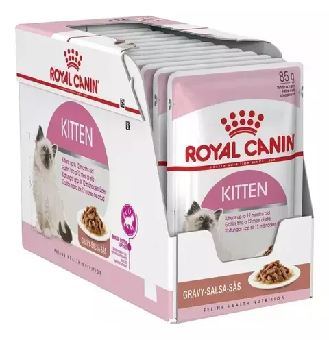 Royal Canin Feline Health Nutrition Kitten - Pouch 12 x 85 gr - comprar online
