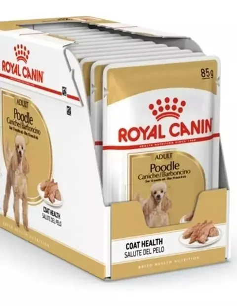 Royal Canin Breed Health Nutrition Perro Poodle Pouch - 12 x 85 gr - comprar online