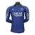 Camisa Paris Saint-Germain Treino 25/26 manga longa - Jogador Jordan Masculina - Azul com detalhes em branco