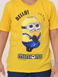 Camiseta Led Minions na internet