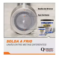 QUIMATIC PLASTEEL MASSA SOLDA A FRIO 4:1 1,8 KG - comprar online
