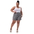 Bermuda Plus Size Feminina De Malha Canelada na internet