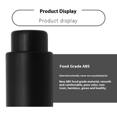 Rolha de vinho tipo prensa de aço inoxidável - Zênite