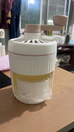 Máquina de raspar gelo manual, pequeno triturador de gelo doméstico, máquina - loja online