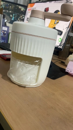 Máquina de raspar gelo manual, pequeno triturador de gelo doméstico, máquina - Zênite