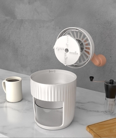 Máquina de raspar gelo manual, pequeno triturador de gelo doméstico, máquina na internet