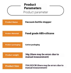 Rolha de vinho tipo prensa de aço inoxidável na internet