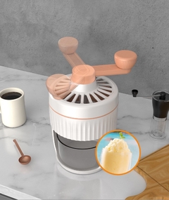 Máquina de raspar gelo manual, pequeno triturador de gelo doméstico, máquina - Zênite
